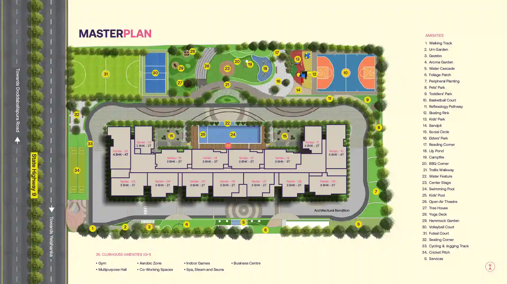 DLF Downtown Phase 2 Gurgaon - Master Plan Layout & Site Map