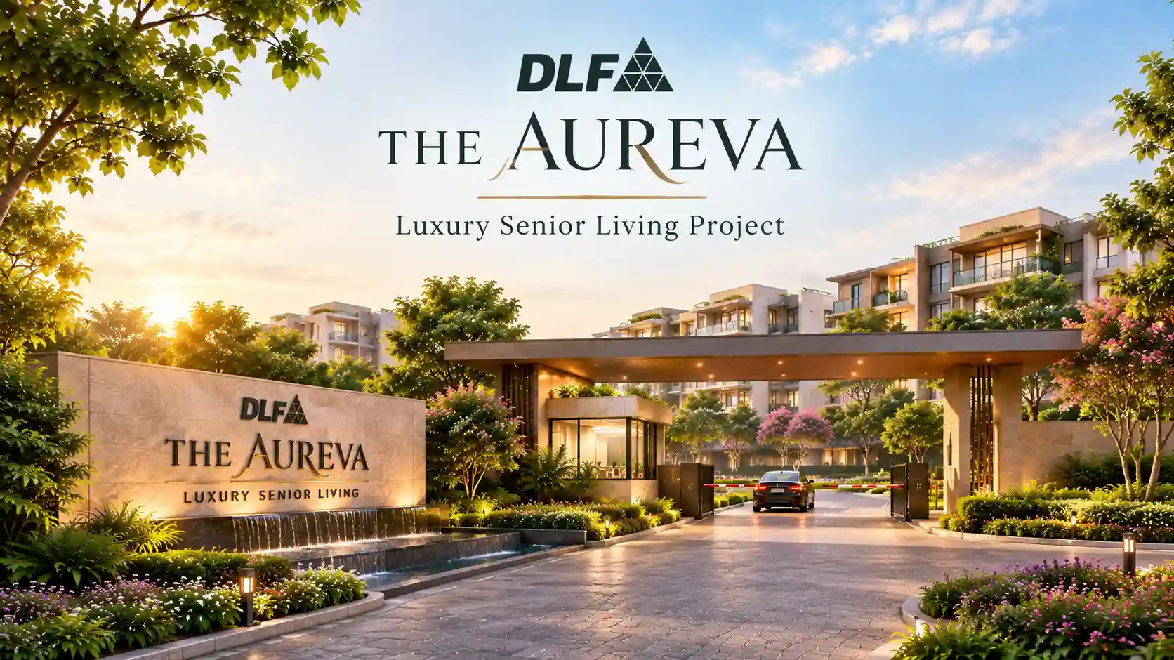 DLF The Aureva - New launch luxury 4 BHK senior living apartments in Sector 63, Gurugram