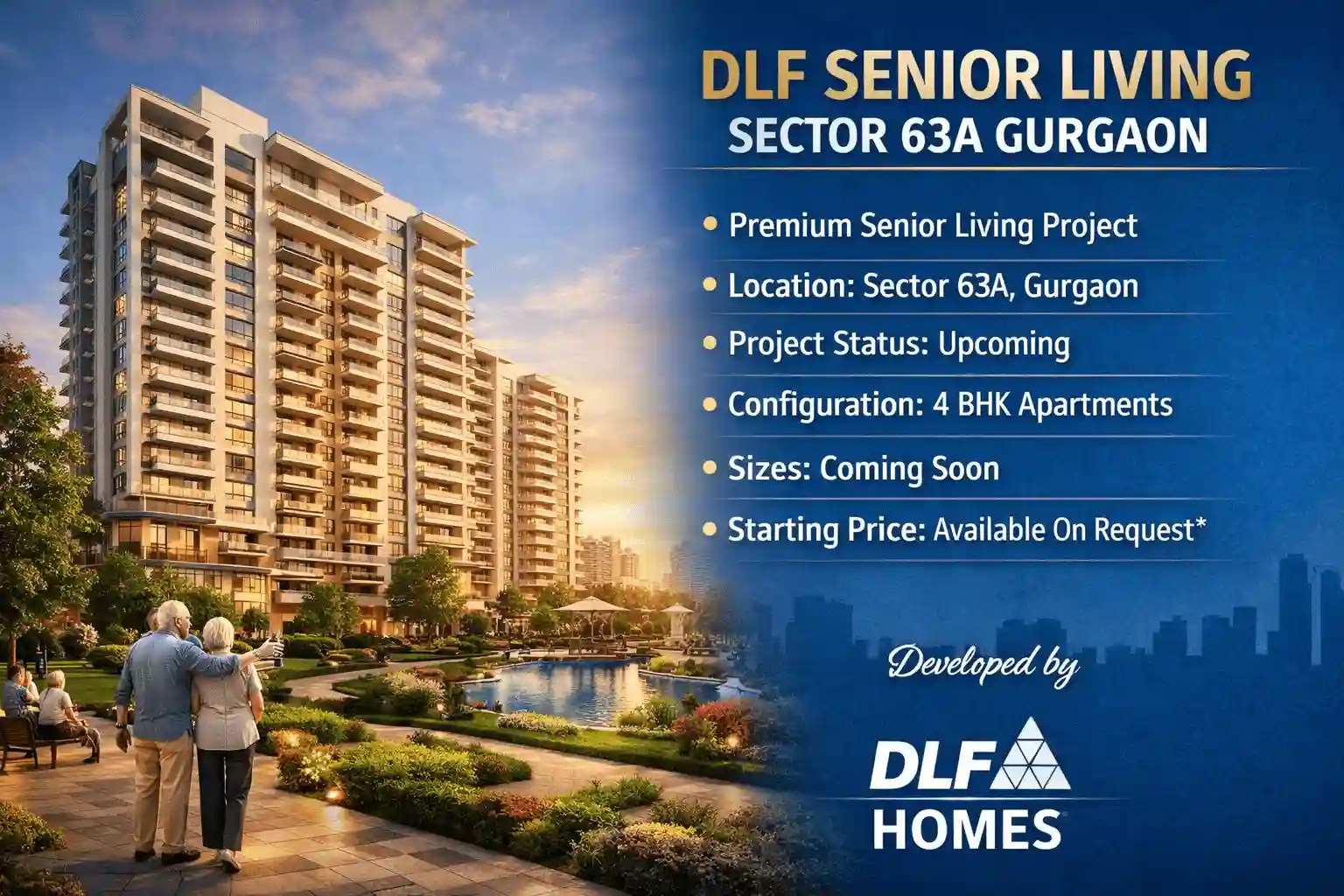 DLF Senior Living Sector 63A Gurgaon Project Banner Image