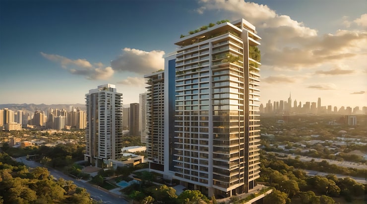 DLF Andheri West, Near Infiniti Mall, Andheri West, Mumbai, artist impression