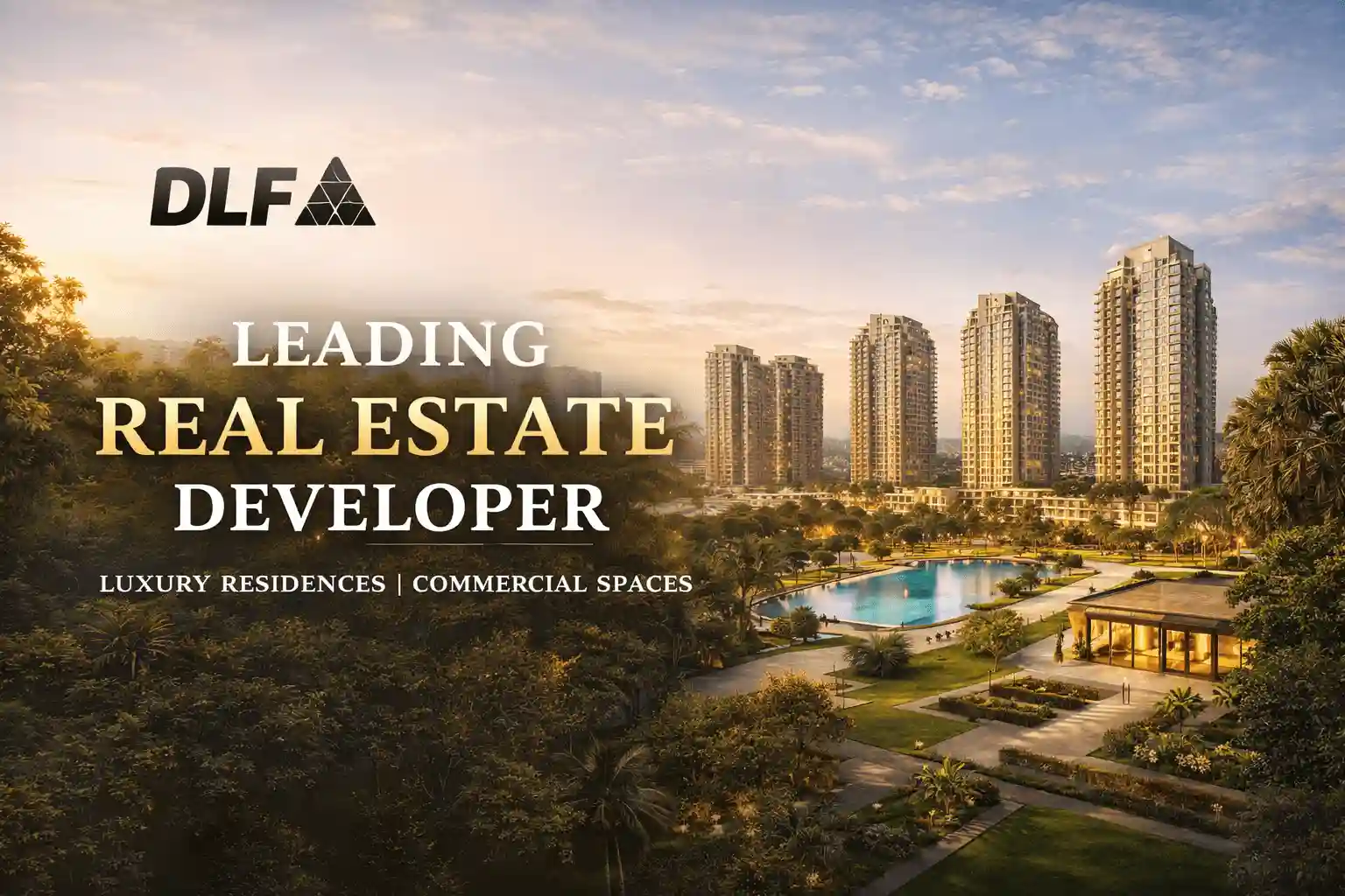DLF Group Logo - India's leading real estate developer