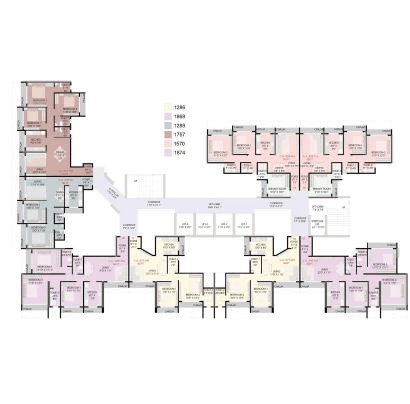 DLF Sector 108 Noida 3 BHK floor plan