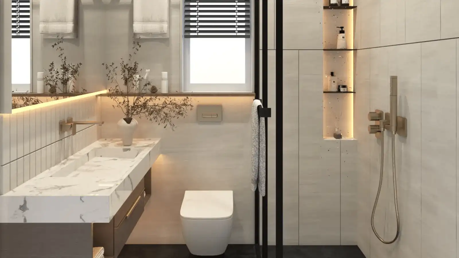 DLF Sector 108 Noida Luxury Bathroom